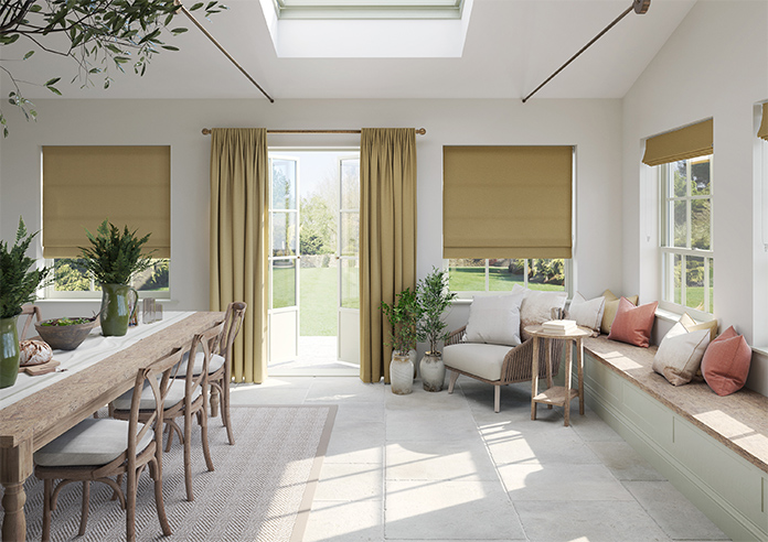 Carina, Ochre - Made to Measure Curtains - Image 13